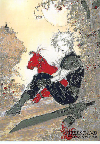 Final Fantasy Art Museum Trading Card - #076 Normal Art Museum Stillstand (Final Fantasy VII) (Cloud Strife) - Cherden's Doujinshi Shop - 1