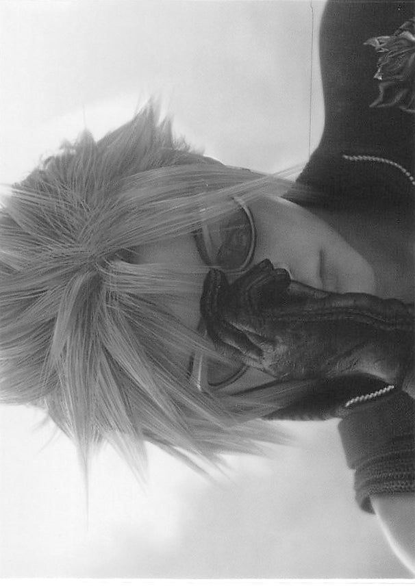 Final Fantasy Art Museum Trading Card - 1-078 Normal Art Museum Final Fantasy VII Anniversary Digital Plus Advent Children: KEY Visual 6 (Cloud Strife) - Cherden's Doujinshi Shop - 1