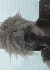 Final Fantasy Art Museum Trading Card - 1-078 Premium FOIL Art Museum Final Fantasy VII Anniversary Digital Plus Advent Children: KEY Visual 6 (Cloud Strife) - Cherden's Doujinshi Shop - 1