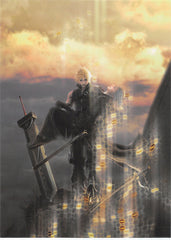 Final Fantasy Art Museum Trading Card - 1-081 Normal Art Museum Final Fantasy VII Anniversary Digital Plus Advent Children: KEY Visual 9 (Cloud Strife) - Cherden's Doujinshi Shop - 1
