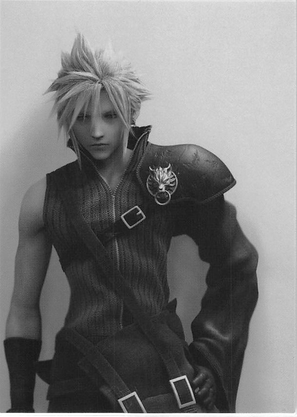 Final Fantasy Art Museum Trading Card - 1-092 Normal Art Museum Final Fantasy VII Anniversary Digital Plus Advent Children: Cloud Strife (Cloud Strife) - Cherden's Doujinshi Shop - 1