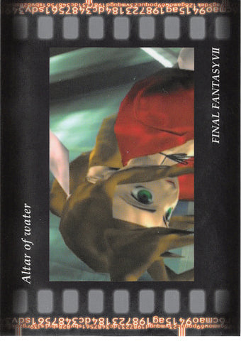 Final Fantasy Art Museum Trading Card - #116 Normal Art Museum Altar of water (Final Fantasy VII) (Aerith Gainsborough) - Cherden's Doujinshi Shop - 1