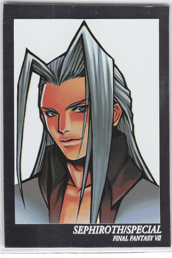 Final Fantasy Art Museum Trading Card - #140 Special Art Museum SP05 (FOIL) Sephiroth /  Special (Final Fantasy VII) (Sephiroth) - Cherden's Doujinshi Shop - 1