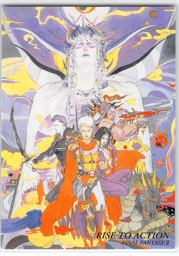Final Fantasy Art Museum Trading Card - #148 Normal Art Museum Rise to Action (Final Fantasy II) (Firion) - Cherden's Doujinshi Shop - 1