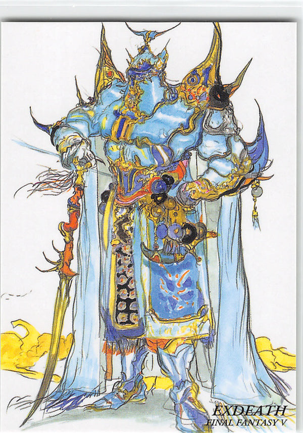 Final Fantasy Art Museum Trading Card - #176 Normal Art Museum Exdeath (Final Fantasy V) (Exdeath) - Cherden's Doujinshi Shop - 1