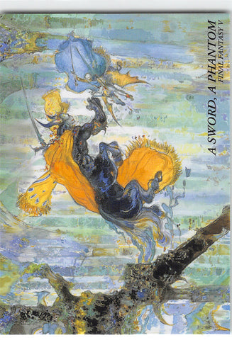 Final Fantasy Art Museum Trading Card - #186 Normal Art Museum A sword A Phantom (Final Fantasy V) (Bartz Klauser) - Cherden's Doujinshi Shop - 1