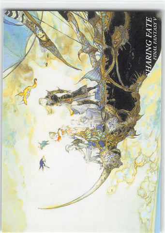 Final Fantasy Art Museum Trading Card - #189 Normal Art Museum Sharing Fate (Final Fantasy V) (Bartz Klauser) - Cherden's Doujinshi Shop - 1