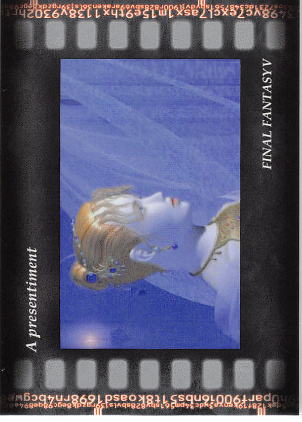 Final Fantasy Art Museum Trading Card - #200 Normal Art Museum A presentiment (Final Fantasy V) (Lenna Charlotte Tycoon) - Cherden's Doujinshi Shop - 1