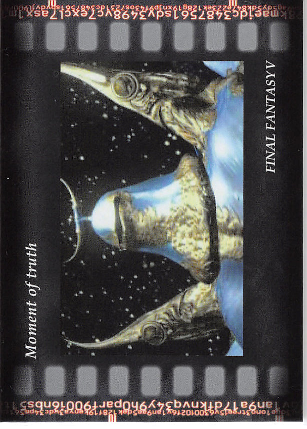 Final Fantasy Art Museum Trading Card - #207 Normal Art Museum Moment of truth (Final Fantasy V) (Exdeath) - Cherden's Doujinshi Shop - 1