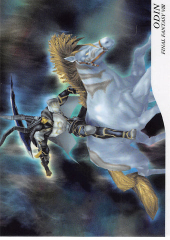 Final Fantasy Art Museum Trading Card - #247 Normal Art Museum Odin (Final Fantasy VIII) (Odin (Final Fantasy)) - Cherden's Doujinshi Shop - 1