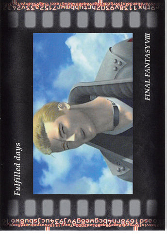 Final Fantasy Art Museum Trading Card - #268 Normal Art Museum Fulfilled days (Final Fantasy VIII) (Seifer Almasy) - Cherden's Doujinshi Shop - 1