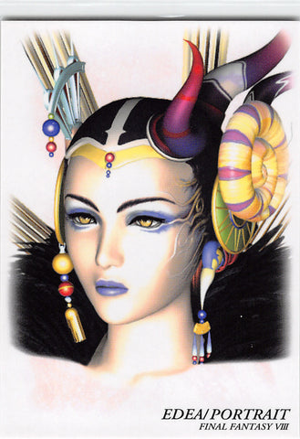 Final Fantasy Art Museum Trading Card - #275 Normal Art Museum Edea / Portrait (Final Fantasy VIII) (Edea Kramer) - Cherden's Doujinshi Shop - 1