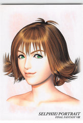 Final Fantasy Art Museum Trading Card - #277 Normal Art Museum Selphie / Portrait (Final Fantasy VIII) (Selphie Tilmitt) - Cherden's Doujinshi Shop - 1