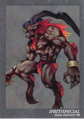 Final Fantasy Art Museum Trading Card - #286 Special Art Museum SP07 (FOIL) Ifrit (Final Fantasy VIII) (Ifrit) - Cherden's Doujinshi Shop - 1