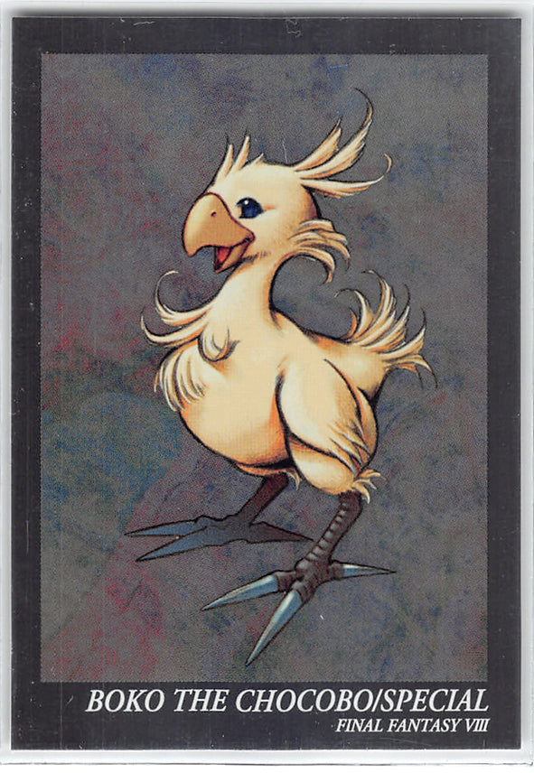 Final Fantasy Art Museum Trading Card - #288 Special Art Museum SP09 (FOIL) Boko the Chocobo /  Special (Final Fantasy VIII) (Boko the Chocobo) - Cherden's Doujinshi Shop - 1