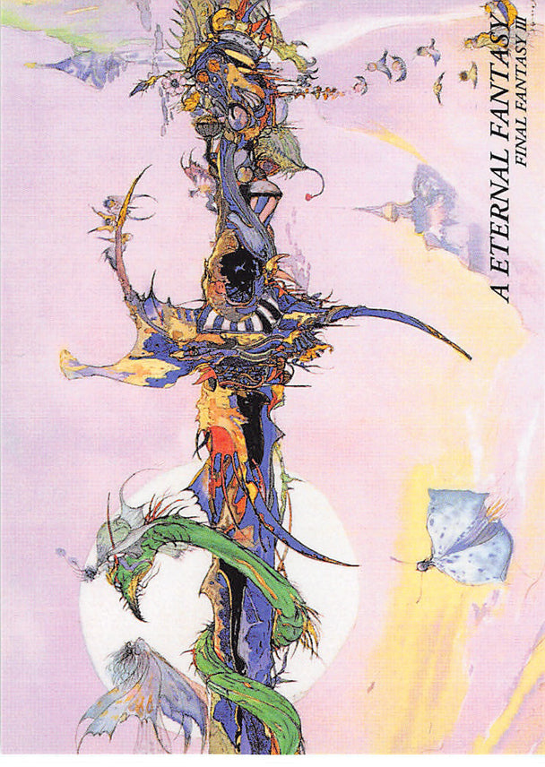 Final Fantasy Art Museum Trading Card - #294 Normal Art Museum A Eternal Fantasy (Final Fantasy III) (A Eternal Fantasy) - Cherden's Doujinshi Shop - 1