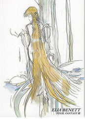 Final Fantasy Art Museum Trading Card - #301 Normal Art Museum Elia Benett (Final Fantasy III) (Aria Benett) - Cherden's Doujinshi Shop - 1