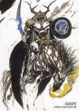 Final Fantasy Art Museum Trading Card - #311 Normal Art Museum Odin (Final Fantasy III) (Odin (Final Fantasy)) - Cherden's Doujinshi Shop - 1