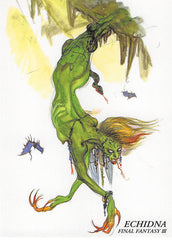 Final Fantasy Art Museum Trading Card - #313 Normal Art Museum Echidna (Final Fantasy III) (Echidna) - Cherden's Doujinshi Shop - 1