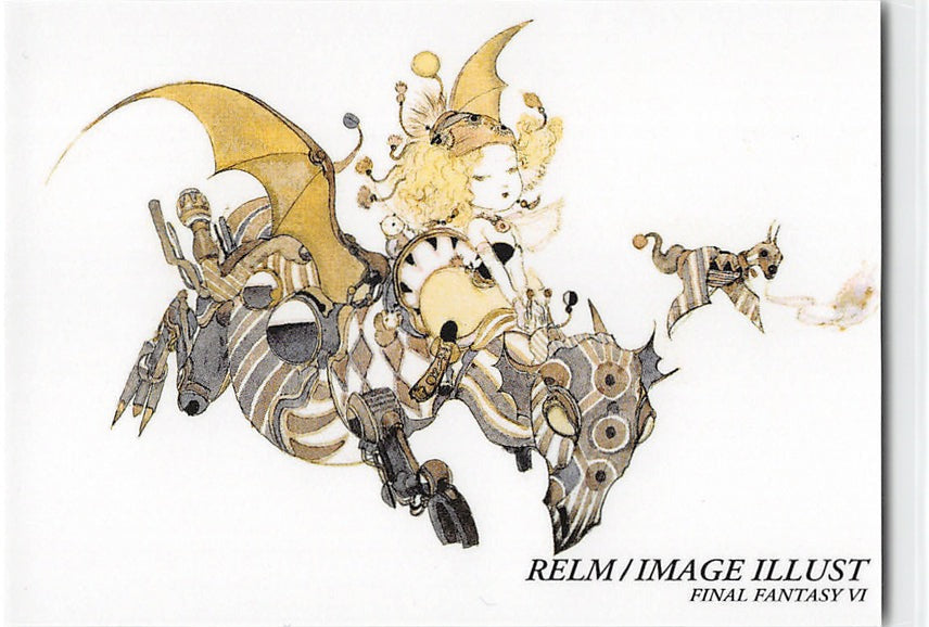 Final Fantasy Art Museum Trading Card - #323 Normal Art Museum Relm / Image Illust (Final Fantasy VI) (Relm Arrowny) - Cherden's Doujinshi Shop - 1