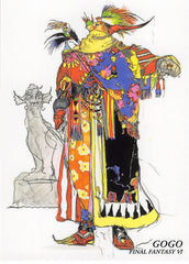 Final Fantasy Art Museum Trading Card - #347 Normal Art Museum Gogo (Final Fantasy VI) (Gogo) - Cherden's Doujinshi Shop - 1