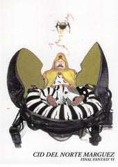 Final Fantasy Art Museum Trading Card - #349 Normal Art Museum Cid Del Norte Marguez (Final Fantasy VI) (Cid Del Norte Marguez) - Cherden's Doujinshi Shop - 1