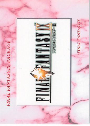 Final Fantasy Art Museum Trading Card - #361 Normal Art Museum Final Fantasy IX Package (Final Fantasy IX) (Final Fantasy IX Package Image) - Cherden's Doujinshi Shop - 1