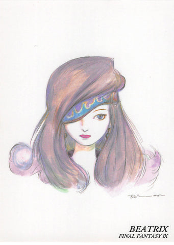 Final Fantasy Art Museum Trading Card - #367 Normal Art Museum Beatrix (Final Fantasy IX) (Beatrix) - Cherden's Doujinshi Shop - 1