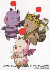Final Fantasy Art Museum Trading Card - #380 Normal Art Museum Mog & Stiltsukin & Ultimision (Final Fantasy IX) (Mog) - Cherden's Doujinshi Shop - 1