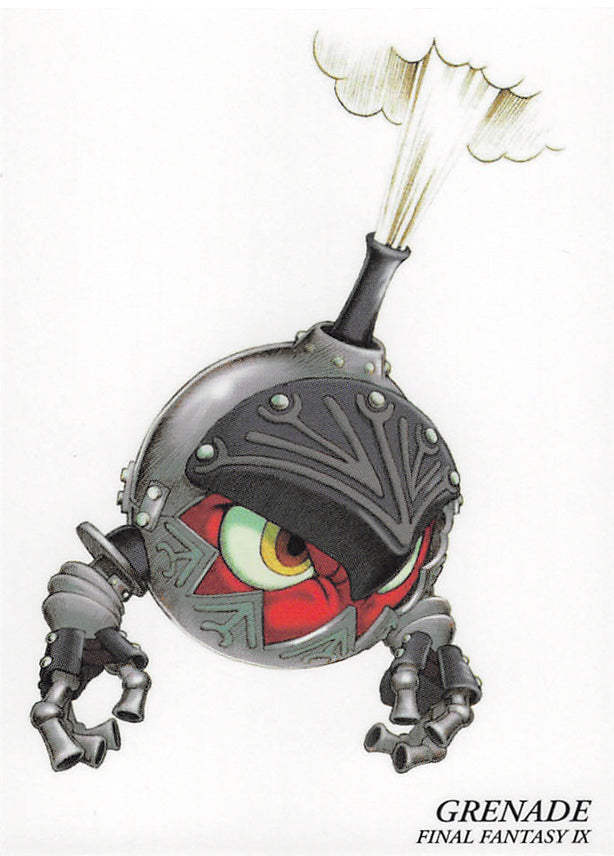 Final Fantasy Art Museum Trading Card - #382 Normal Art Museum Grenade (Final Fantasy IX) (Grenade) - Cherden's Doujinshi Shop - 1