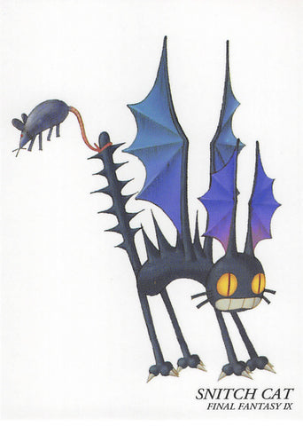 Final Fantasy Art Museum Trading Card - #384 Normal Art Museum Snitch Cat (Final Fantasy IX) (Gimme Cat) - Cherden's Doujinshi Shop - 1