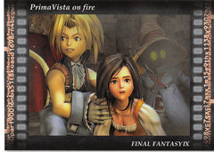 Final Fantasy Art Museum Trading Card - #392 Normal Art Museum PrimaVista on fire (Final Fantasy IX) (Garnet) - Cherden's Doujinshi Shop - 1