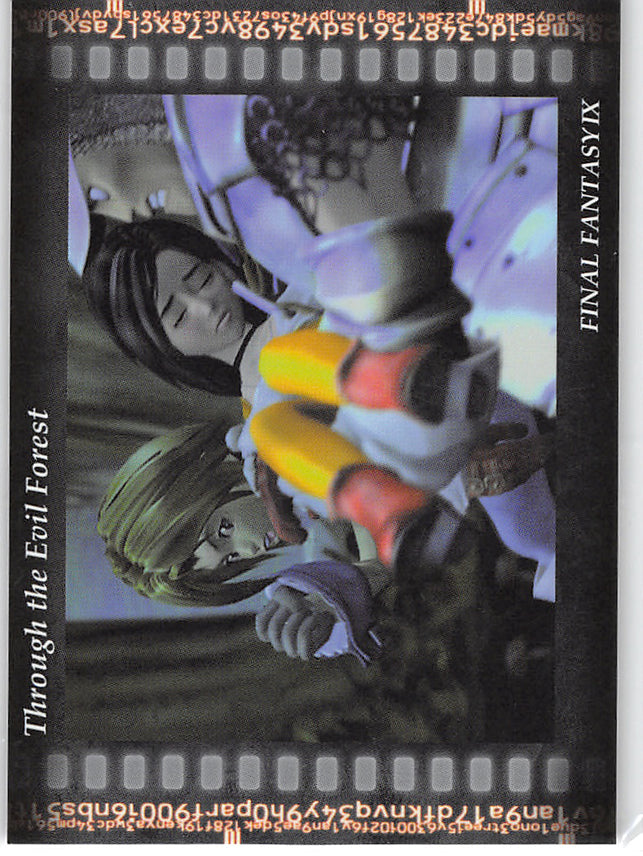 Final Fantasy Art Museum Trading Card - #393 Normal Art Museum Through the Evil Forest (Final Fantasy IX) (Garnet) - Cherden's Doujinshi Shop - 1