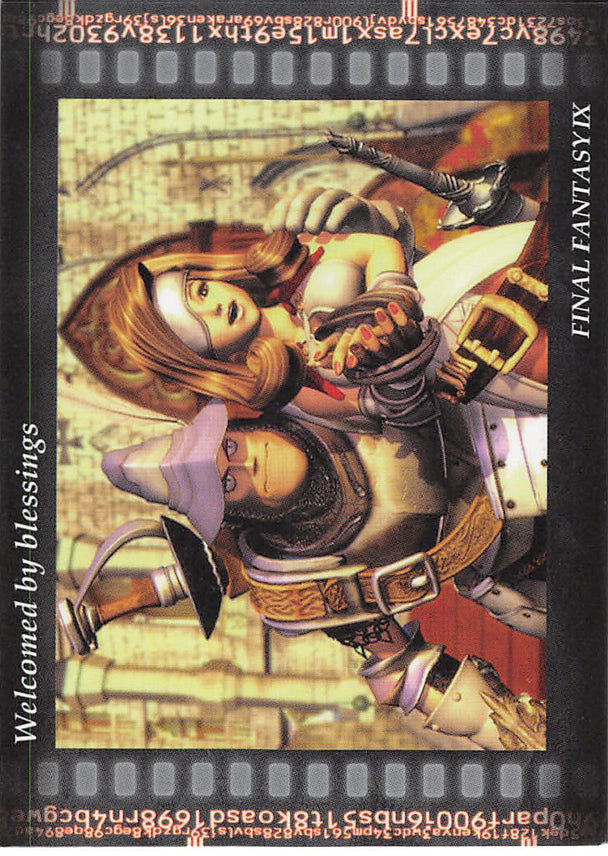 Final Fantasy Art Museum Trading Card - #413 Normal Art Museum Welcomed by blessings (Final Fantasy IX) (Adelbert Steiner) - Cherden's Doujinshi Shop - 1