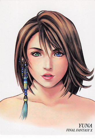Final Fantasy Art Museum Trading Card - #443 Normal Art Museum Yuna (Final Fantasy X) (Yuna) - Cherden's Doujinshi Shop - 1