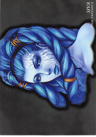 Final Fantasy Art Museum Trading Card - #472 Normal Art Museum Siva (Final Fantasy X) (Shiva) - Cherden's Doujinshi Shop - 1