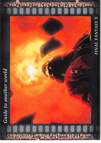 Final Fantasy Art Museum Trading Card - #489 Normal Art Museum Guide to another world (Final Fantasy X) (Auron) - Cherden's Doujinshi Shop - 1