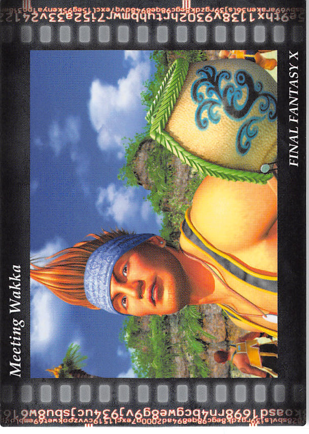 Final Fantasy Art Museum Trading Card - #490 Normal Art Museum Meeting Wakka (Final Fantasy X) (Wakka) - Cherden's Doujinshi Shop - 1