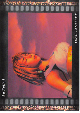Final Fantasy Art Museum Trading Card - #496 Normal Art Museum An exile I (Final Fantasy X) (Yuna) - Cherden's Doujinshi Shop - 1