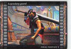 Final Fantasy Art Museum Trading Card - #500 Normal Art Museum Legendary guard (Final Fantasy X) (Auron) - Cherden's Doujinshi Shop - 1