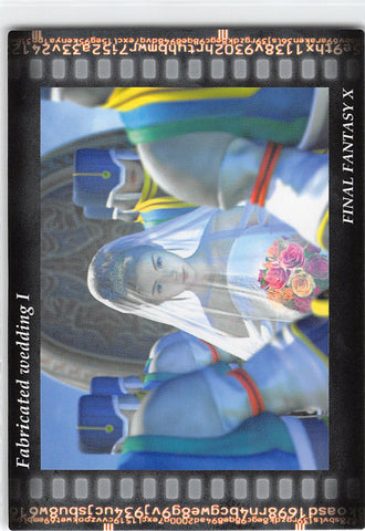 Final Fantasy Art Museum Trading Card - #511 Normal Art Museum Fabricated wedding I (Final Fantasy X) (Yuna) - Cherden's Doujinshi Shop - 1