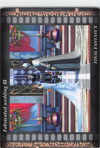 Final Fantasy Art Museum Trading Card - #513 Normal Art Museum Fabricated wedding III (Final Fantasy X) (Seymour Guado x Yuna) - Cherden's Doujinshi Shop - 1