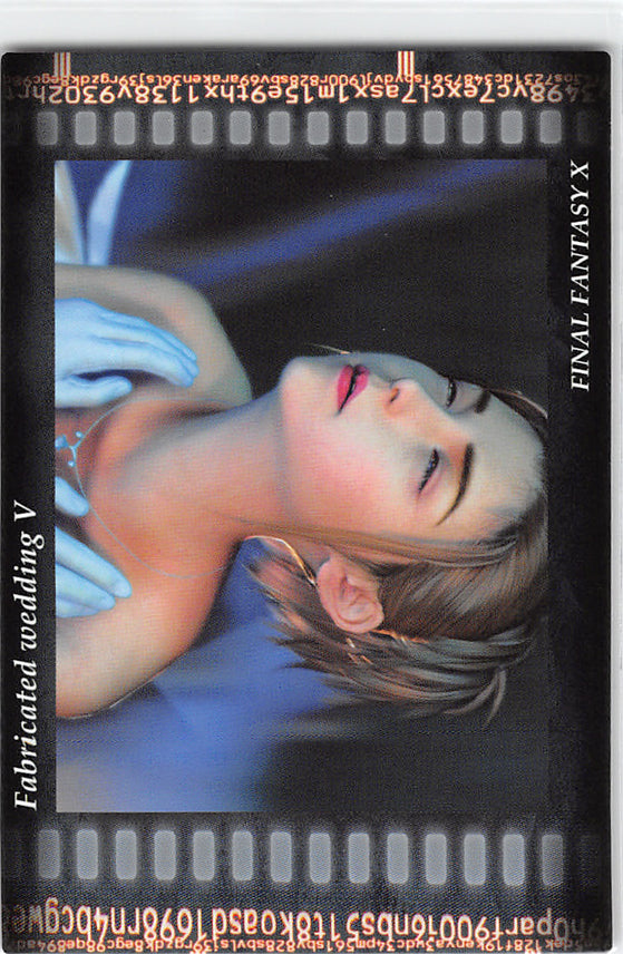 Final Fantasy Art Museum Trading Card - #515 Normal Art Museum Fabricated wedding V (Final Fantasy X) (Seymour Guado x Yuna) - Cherden's Doujinshi Shop - 1