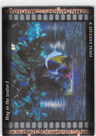 Final Fantasy Art Museum Trading Card - #517 Normal Art Museum Hug in the water I (Final Fantasy X) (Tidus x Yuna) - Cherden's Doujinshi Shop - 1
