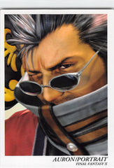 Final Fantasy Art Museum Trading Card - #525 Normal Art Museum Auron / Portrait (Final Fantasy X) (Auron) - Cherden's Doujinshi Shop - 1