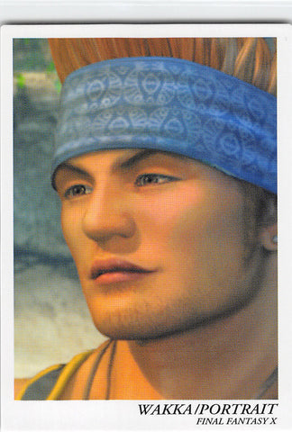 Final Fantasy Art Museum Trading Card - #526 Normal Art Museum Wakka / Portrait (Final Fantasy X) (Wakka) - Cherden's Doujinshi Shop - 1