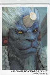 Final Fantasy Art Museum Trading Card - #528 Normal Art Museum Kimahri Ronso / Portrait (Final Fantasy X) (Kimahri Ronso) - Cherden's Doujinshi Shop - 1
