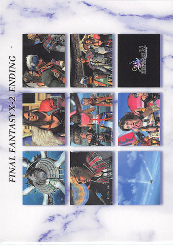 Final Fantasy Art Museum Trading Card - #543 Normal Art Museum Final Fantasy X-2 Ending (Final Fantasy X-2) (Final Fantasy X-2 Ending Images) - Cherden's Doujinshi Shop - 1