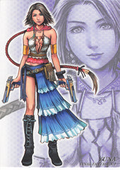 Final Fantasy Art Museum Trading Card - #550 Normal Art Museum Yuna (Final Fantasy X-2) (Yuna) - Cherden's Doujinshi Shop - 1