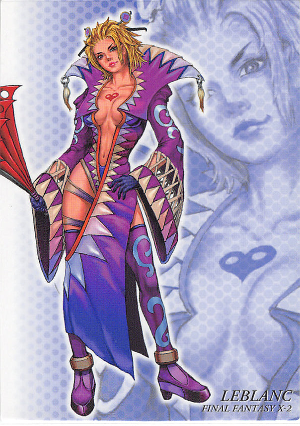 Final Fantasy Art Museum Trading Card - #556 Normal Art Museum Leblanc (Final Fantasy X-2) (Leblanc) - Cherden's Doujinshi Shop - 1